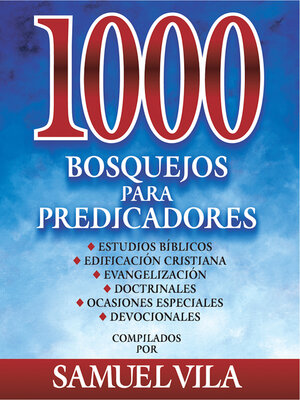 cover image of 1000 bosquejos para predicadores